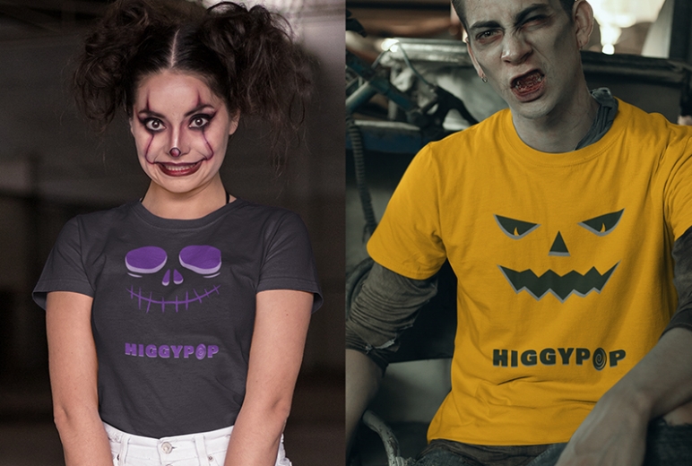 Higgypop Halloween T-Shirts