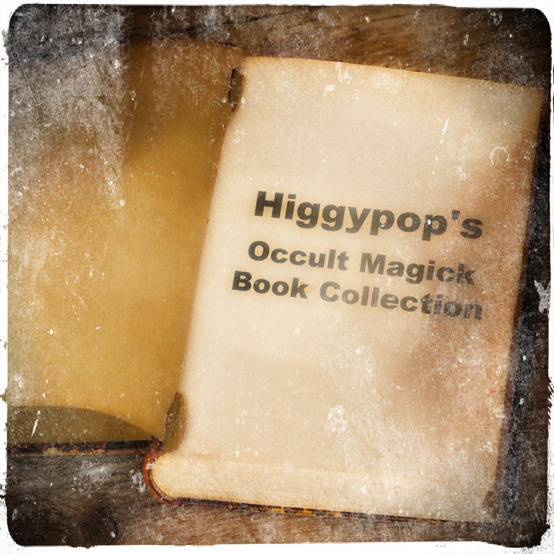 Higgypop's Occult Magick Book Collection