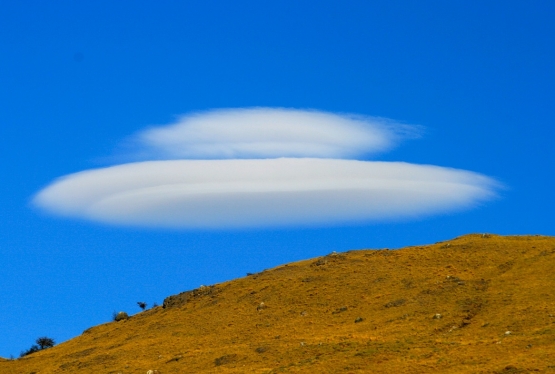 UFO In The Clouds
