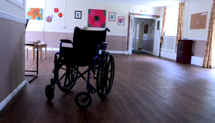 Standon Hall Wheelchair Moves On Its Own