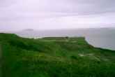 Looking down over Brean Down Fort.
