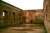 The old mess hall in the fort.