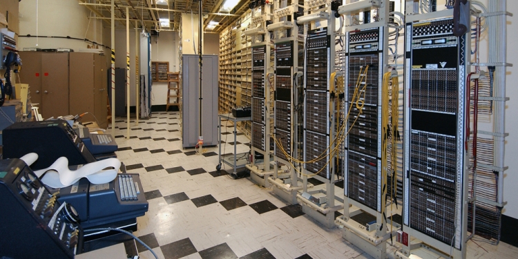 The telephone exchange in the Command Defence Communications Network.