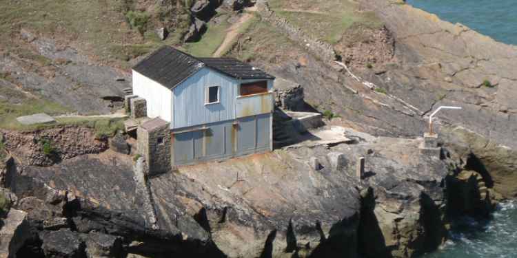 The boathouse, taken overlooking Kitchen Corner in 2008.