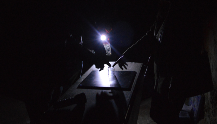 Ouija Board In The Dark