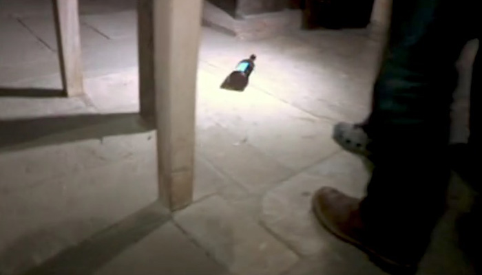 Bottle Thrown On Most Haunted