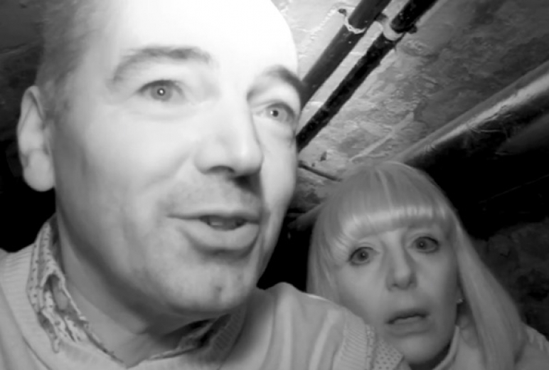 Yvette Fielding & Kark Beattie In Cellar