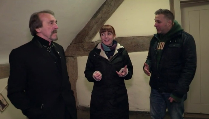 Yvette Fielding, Glen Hunt & Fred Batt At Whittington Castle