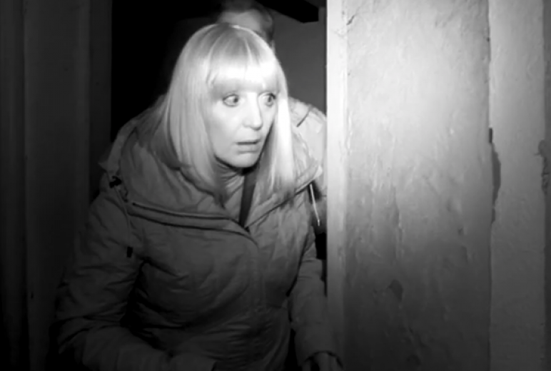 Yvette Fielding At Codnor Castle Cottage Most Haunted