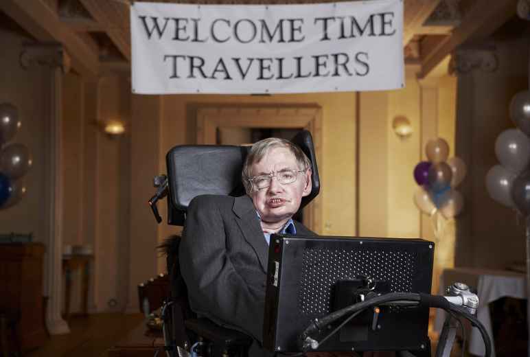 Stephen Hawking Time Travel Party
