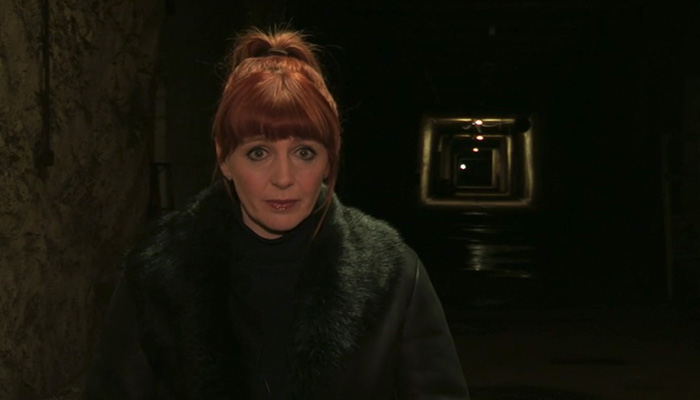 Yvette Fielding At Drakelow Tunnels - Most Haunted