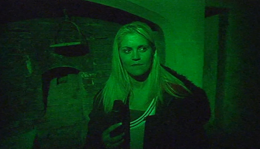 Danniella Westbrook On Most Haunted Live At Woodchester Mansion