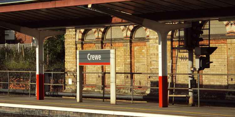 Crewe Railway Station, Cheshire
