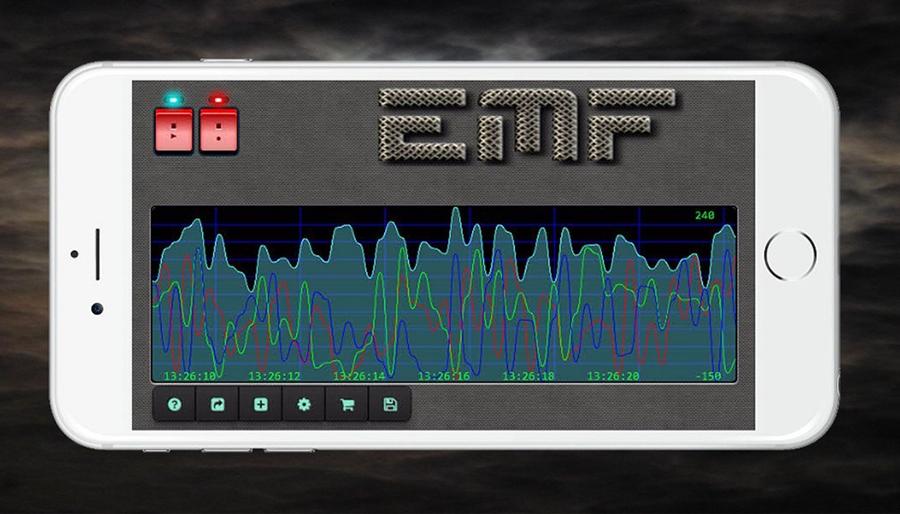 Paranormal EMF Recorder And Scanner