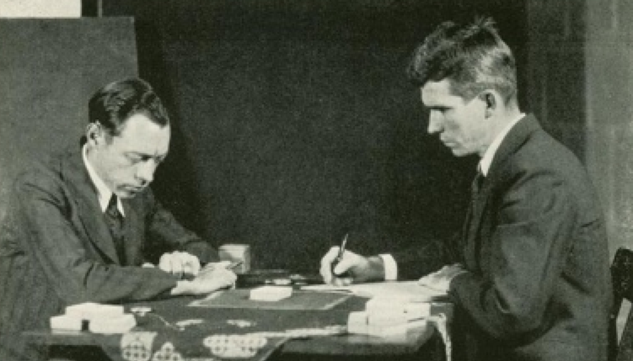 Hubert Pearce with Joseph Banks Rhine