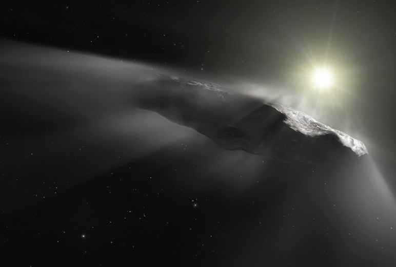 Oumuamua Artist Impression