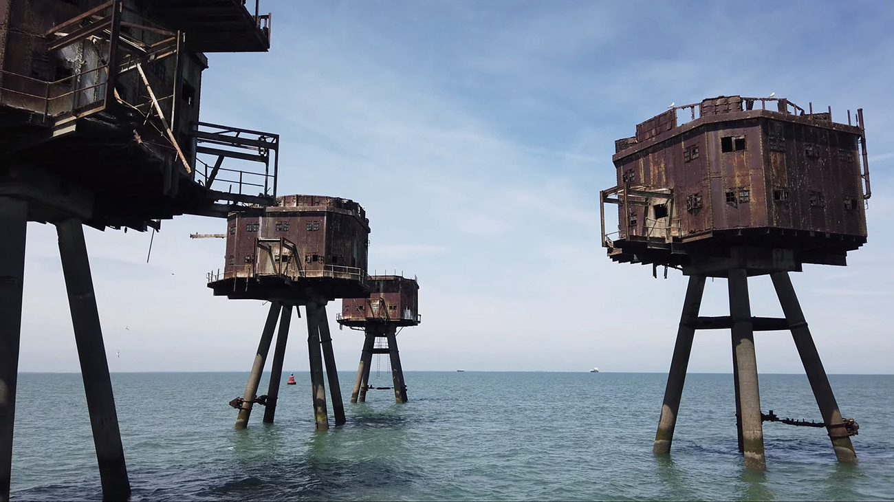 Afgang Overlegenhed Alle Maunsell Sea Forts, Red Sands | Higgypop Paranormal