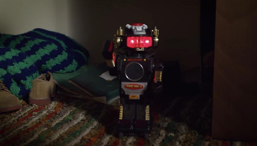 Stranger Things 80s Retro Robot Toy