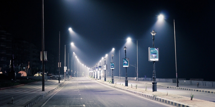 Street Lights At Night