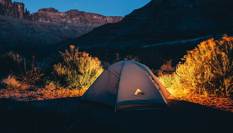 Tent At Night
