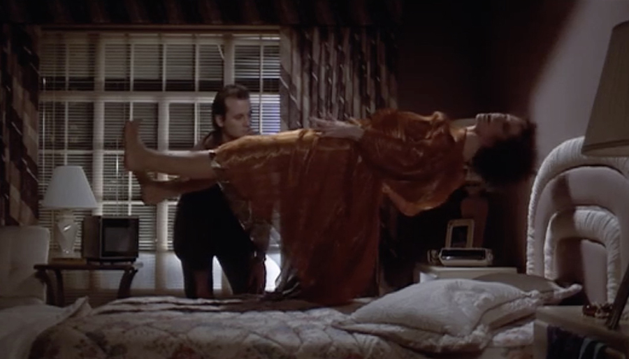 Ghostbusters - Dana Barrett levitating