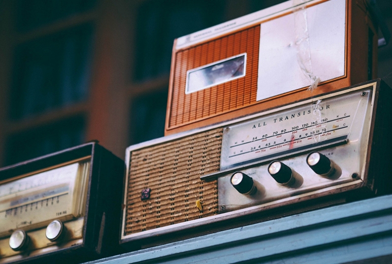 Old Audio Radio Equipment
