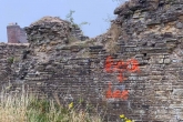 Codnor Castle Graffiti