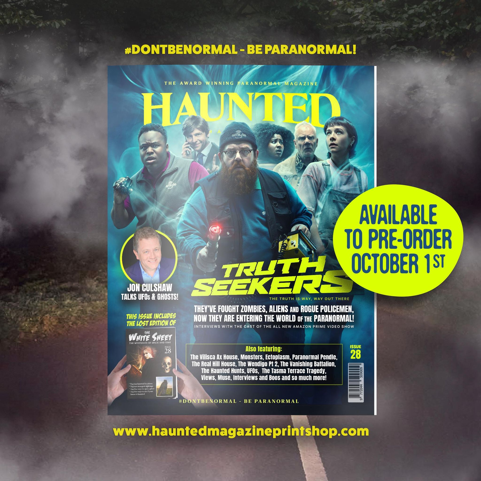 Paranormal Magazine October 2020 Issue 28 - Truth Seekers Edition