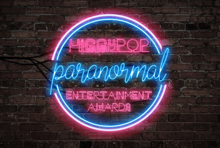 Paranormal Entertainment Awards 2020 Neon Logo