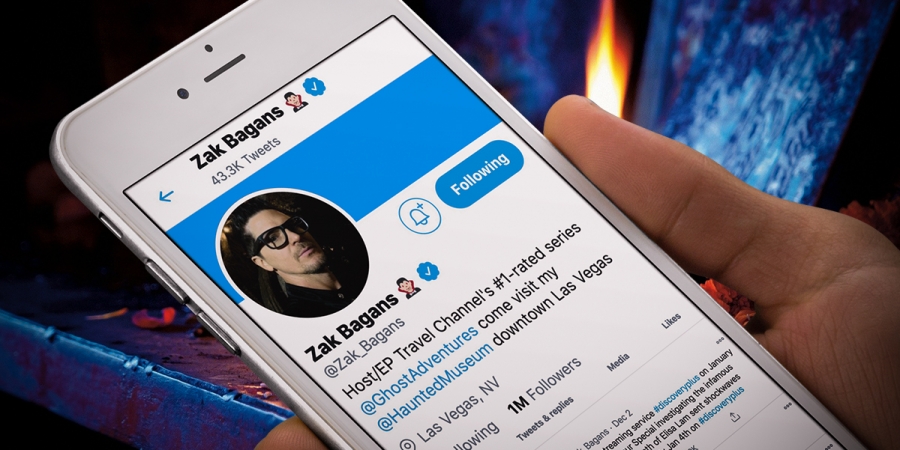 Zak Bagans Hits One Million Followers On Twitter