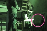 Something Thrown At Ghost Hunters At Gresley Old Hall