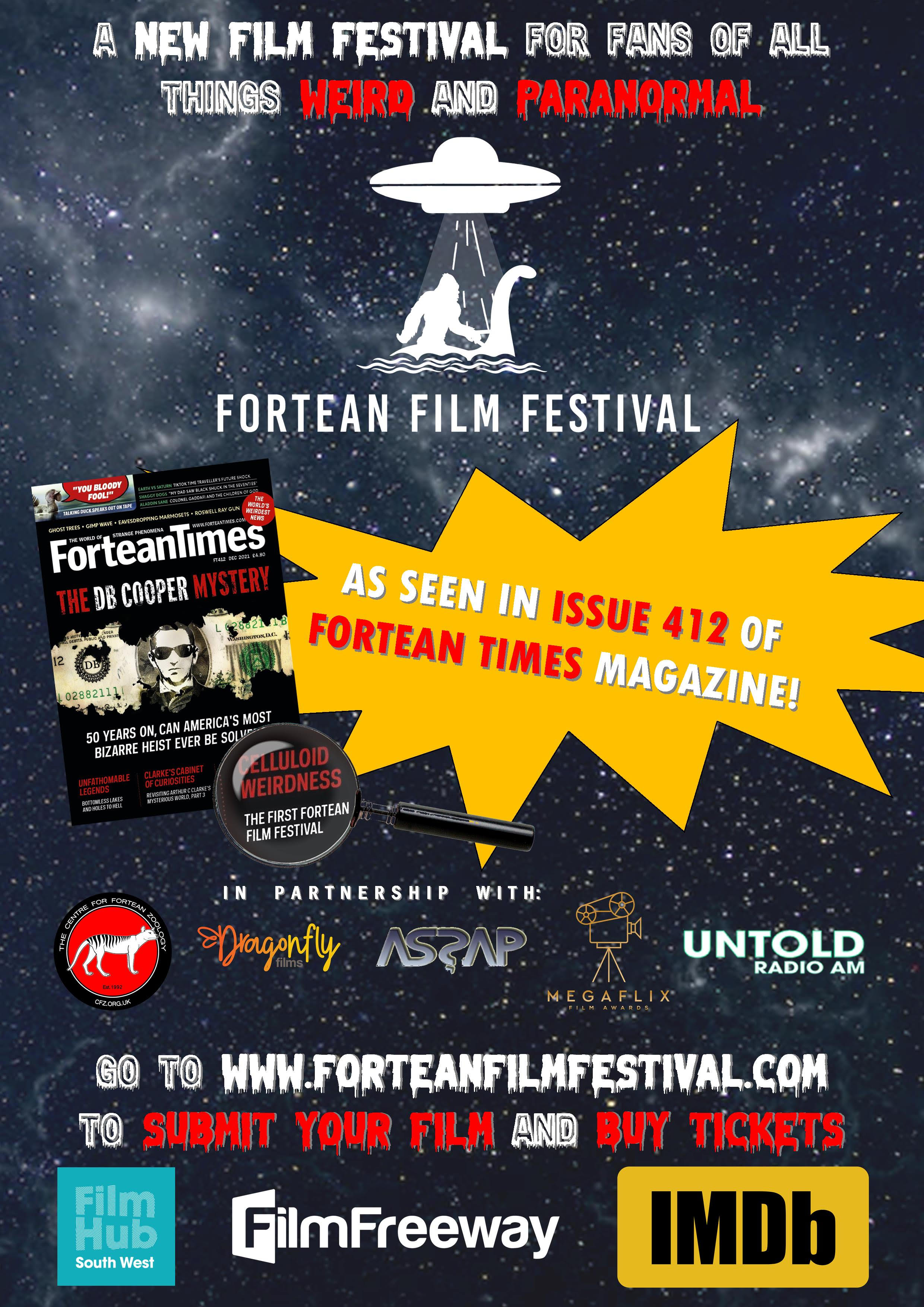 Fortean Film Festival Tickets Are On Sale Now