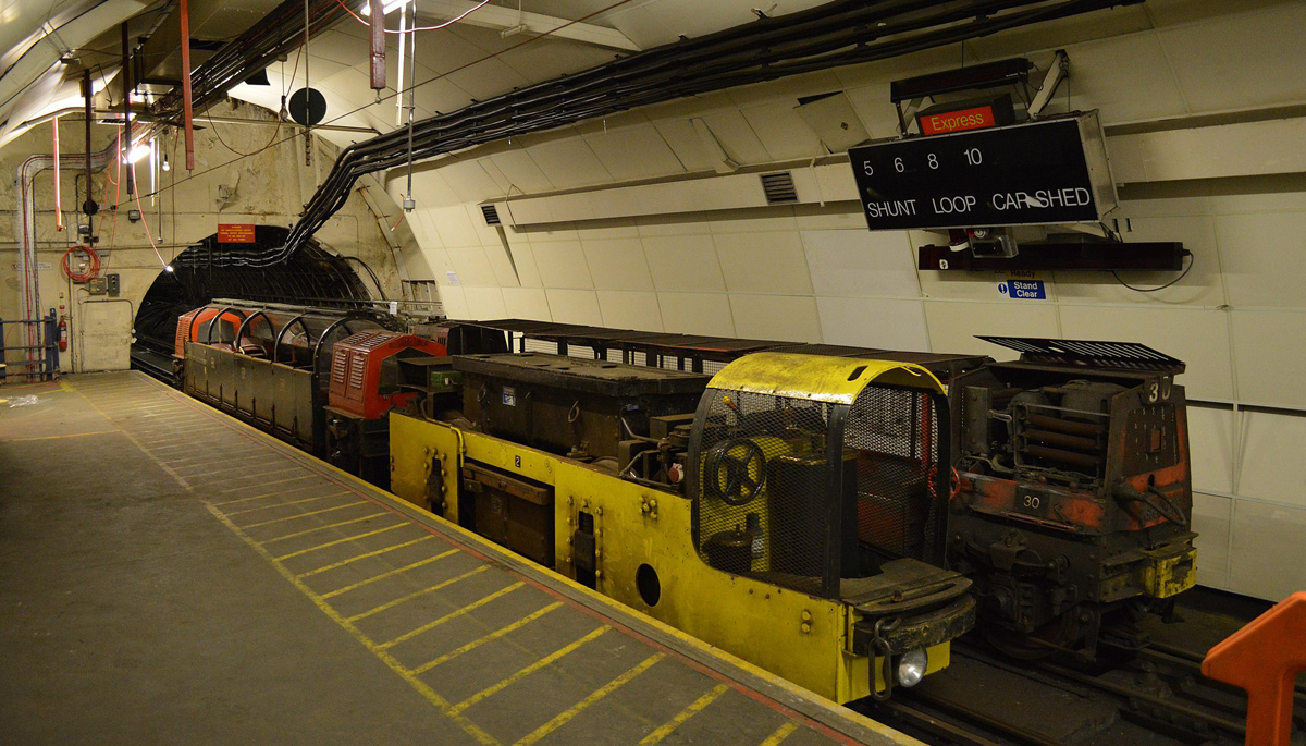Mail Rail at The Postal Museum, London