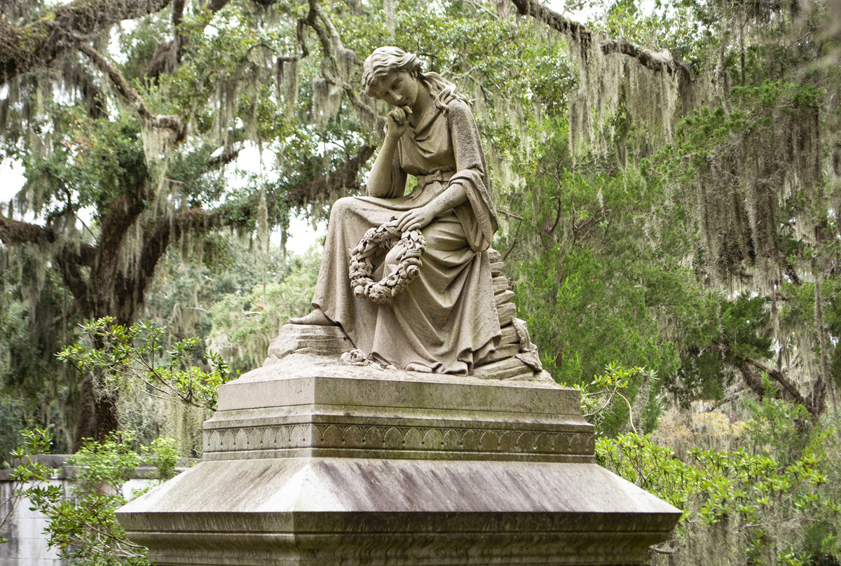 The Bonaventure Cemetery in Savannah