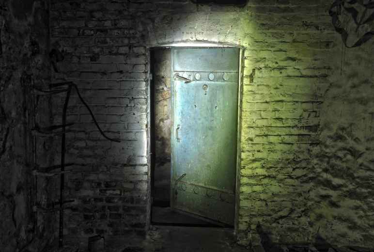 Secret Underground Door