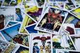 Scattered Tarot Cards