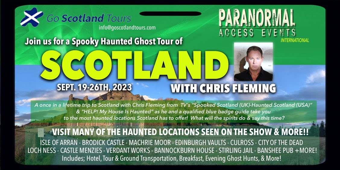 Spooky Scotland Ghost Tour 2023