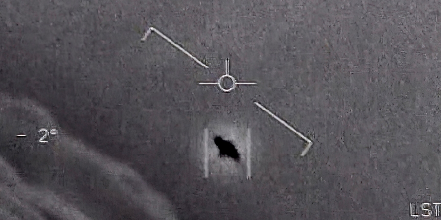 unidentified aerial phenomenon in a US military video