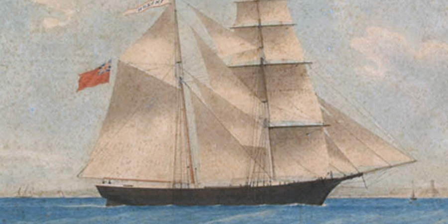 Mary Celeste as Amazon in 1861