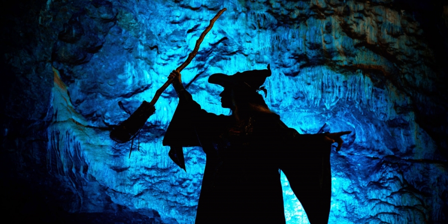 The Witch of Wookey Hole Caves