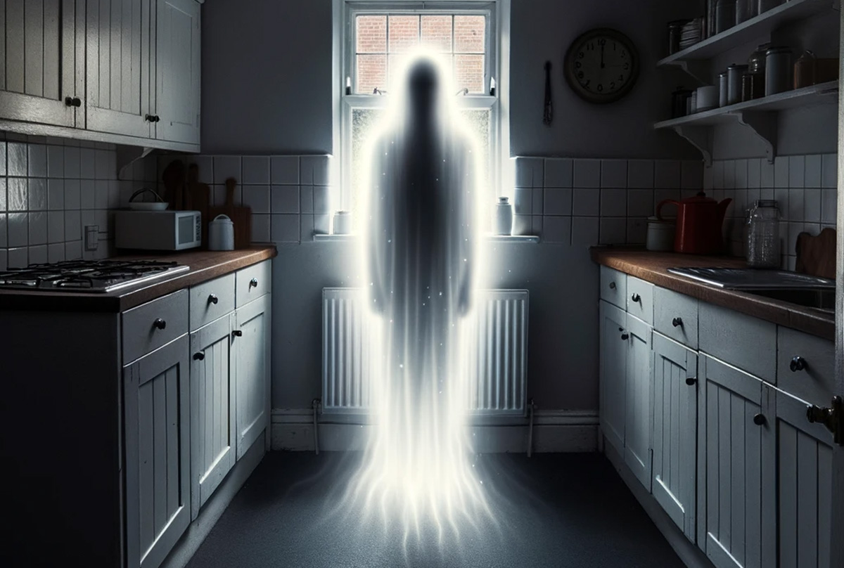 Killamarsh Poltergeist - Ghost in Kitchen