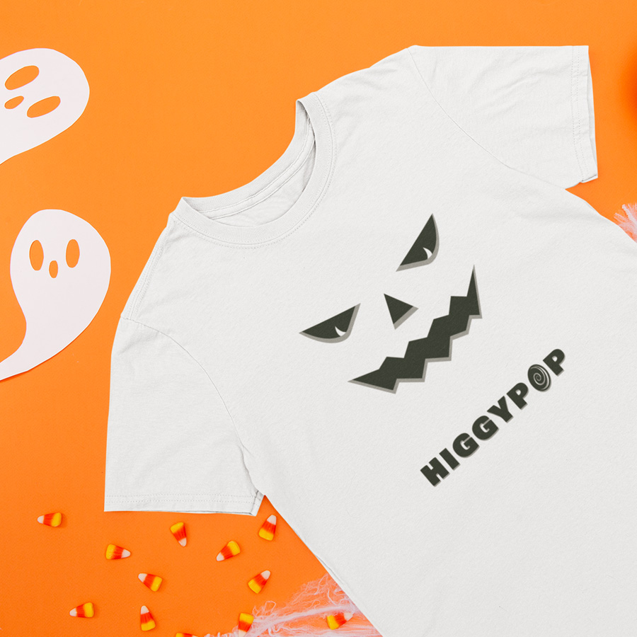 Unisex Higgypop Jack-o-lantern T-Shirt