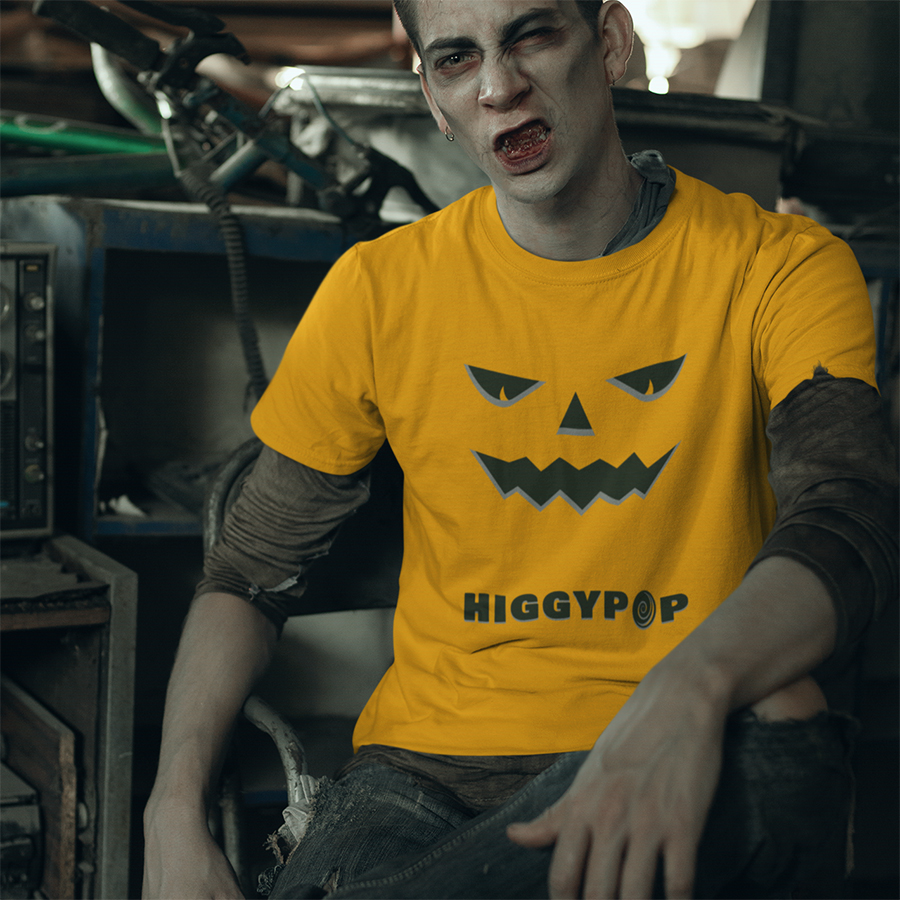 Unisex Higgypop Jack-o-lantern T-Shirt