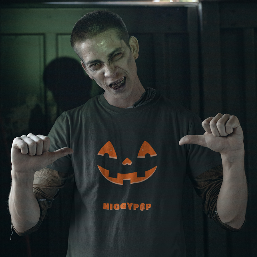 Unisex Higgypop Cute Pumpkin T-Shirt